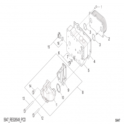 Group 59--1: Engine Oil Cooler, continued  第59-1組：發(fā)動(dòng)機(jī)機(jī)油冷卻器，&amp;amp;amp;ldquo;GM93289,&amp;amp;amp;rdquo;&amp;amp;amp;ldquo;GM93285,&amp;amp;amp;rdquo;&amp;amp;amp;ldquo;GM91650,&a